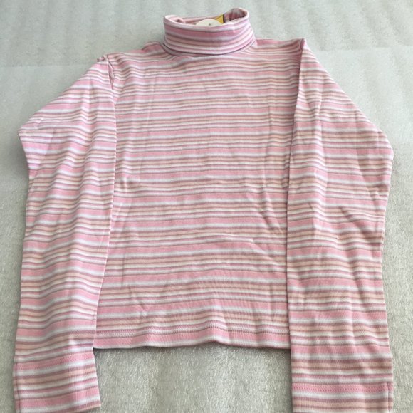 Girl's Long Sleeves Turtleneck Shirt - Picture 2 of 4